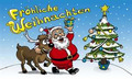 Flagge Frhliche Weihnachten
 (150 x 90 cm) kaufen bestellen Shop