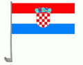 Bild der Flagge "Autoflaggen Kroatien - 2 Stück"
