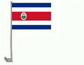 Bild der Flagge "Autoflaggen Costa Rica - 2 Stück"