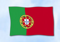 Bild der Flagge "Flagge Portugal im Querformat (Glanzpolyester)"