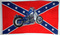 Flagge Sdstaaten mit Motorrad
 (150 x 90 cm) Flagge Flaggen Fahne Fahnen kaufen bestellen Shop