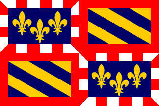 Burgundy (Traditional province, France) - Fahnen Flaggen Fahne Flagge ...