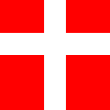 Latin cross throughout