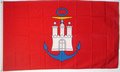 Bild der Flagge "Hamburger Hafenflagge (150 x 90 cm)"