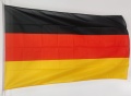 Nationalflagge Deutschland / Bundesflagge
 (150 x 90 cm) in der Qualitt Sturmflagge kaufen bestellen Shop