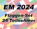 EM 2024 Flaggen-Set M (90 x 60 cm) kaufen