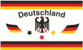 Fanflagge Deutschland Motiv 8
(150 x 90 cm) im Fahnenshop bestellen Fanflagge Deutschland Motiv 8
(150 x 90 cm) kaufen bestellen Shop Fahne Flagge