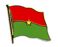 Bild der Flagge "Flaggen-Pin Burkina Faso"