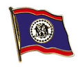 Bild der Flagge "Flaggen-Pin Belize"