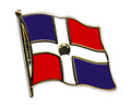 Bild der Flagge "Flaggen-Pin Dominikanische Republik"