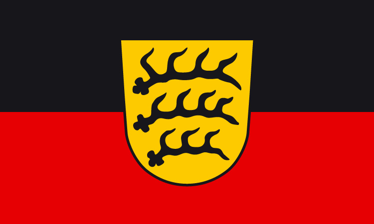 Flagge Württemberg Premium-Fahne Flagge Württemberg Premium-Flagge im Fahnenshop  bestellen