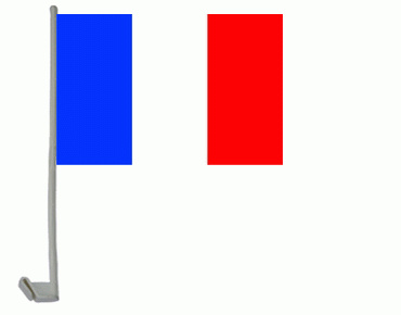 Autoflaggen Frankreich - 2 Stück-Fahne Autoflaggen Frankreich - 2 Stück- Flagge im Fahnenshop bestellen