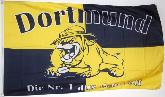 Dortmund Fahne mit Stadtwappen