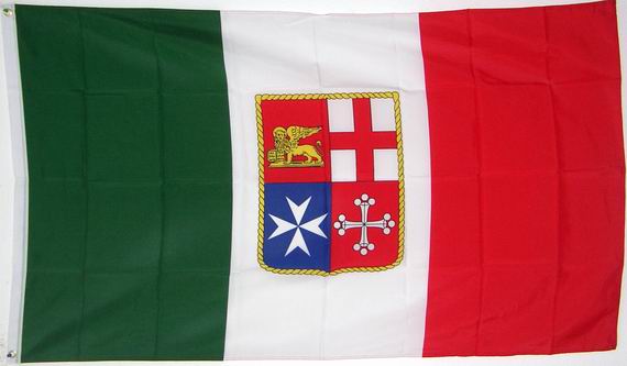 Flagge Italien Marine-Fahne Flagge Italien Marine-Flagge im