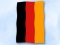 Flagge Deutschland fr Auslegermasten
 im Hochformat 120 x 300 cm (Premium) kaufen bestellen Shop Fahne Flagge