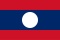 Flagge Laos
 im Querformat (Glanzpolyester) kaufen